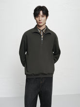 Men's Oversized Basic Pullover Sweatshirt